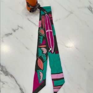 Hermes Colorful Silk Scarf